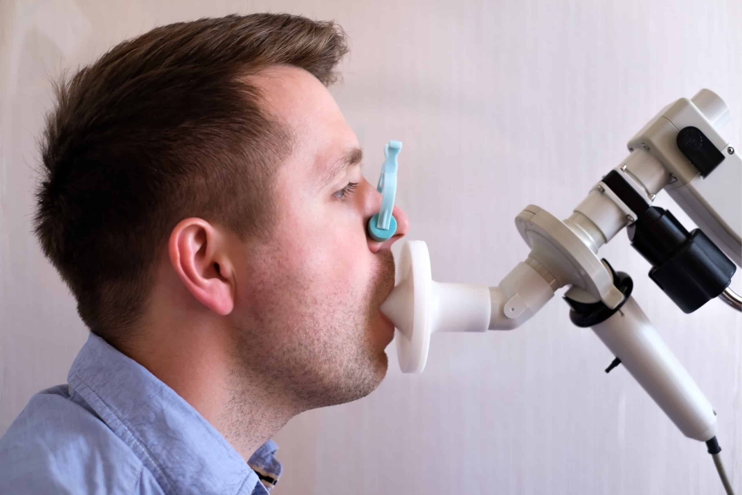 testing breathing